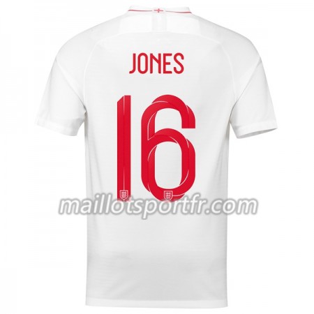 Maillot de Foot Angleterre Jones 16 Domicile Coupe du monde 2018